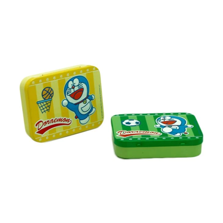 Framleiðsla Tin Mini Candy Box með teiknimyndhönnun