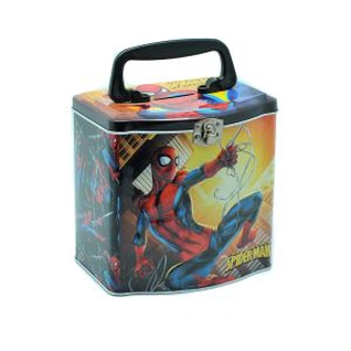 Höndaðu tini kassi með löm og sylgja